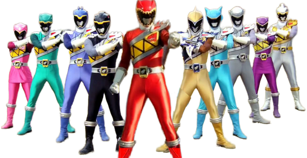 Power Rangers Dino Charge Team Render 4 by 50thsupersentai on DeviantArt