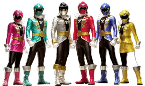 Power Rangers Super Megaforce Team Render by 50thsupersentai on DeviantArt