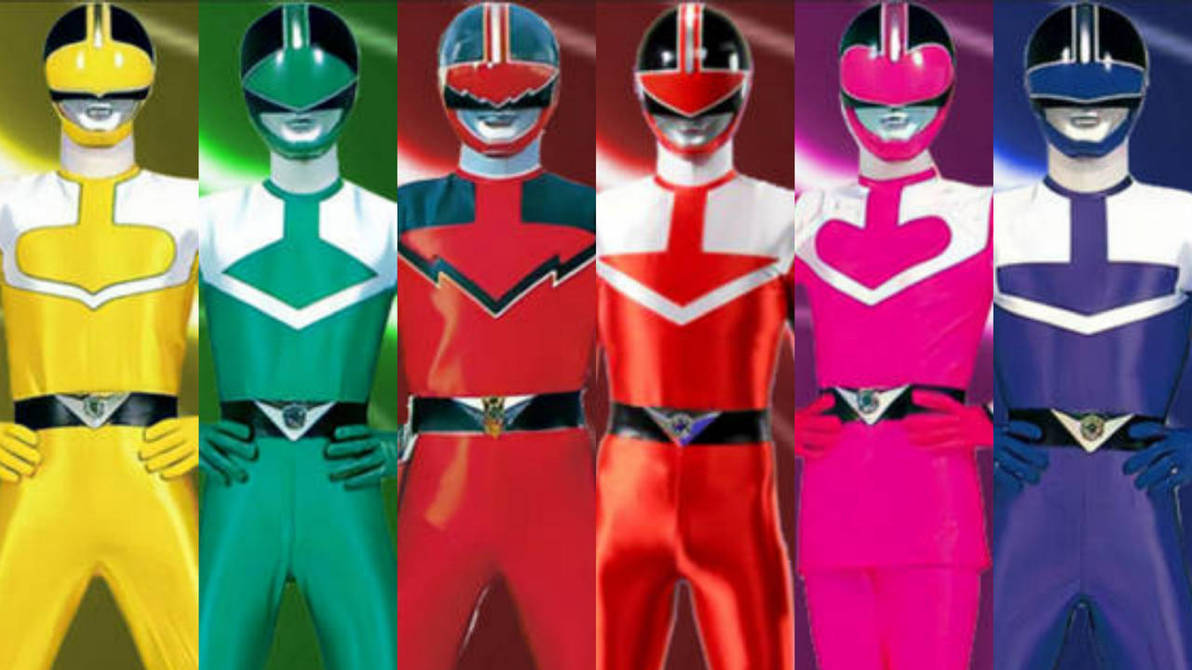 Time Force Cast Legendary Ranger Power Rangers Time Force Wallpaper by 50thsupersentai on DeviantArt