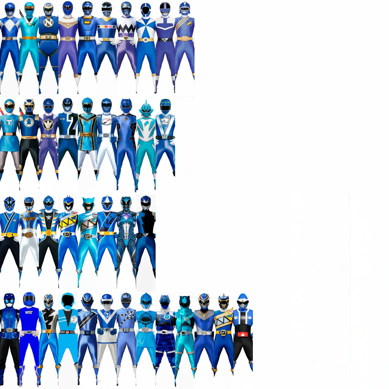 (Dbartoche) Forever Blue Rangers by 50thsupersentai on DeviantArt