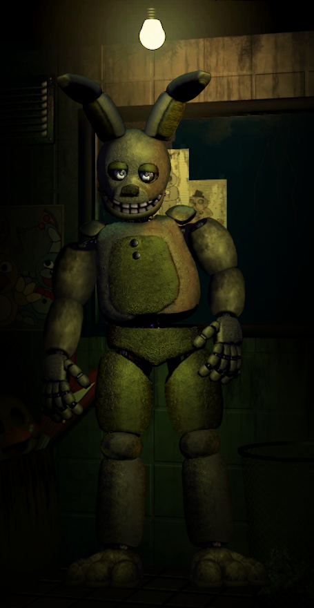 Repaired Springtrap Fixed Springtrap by Batmarcelinho on DeviantArt