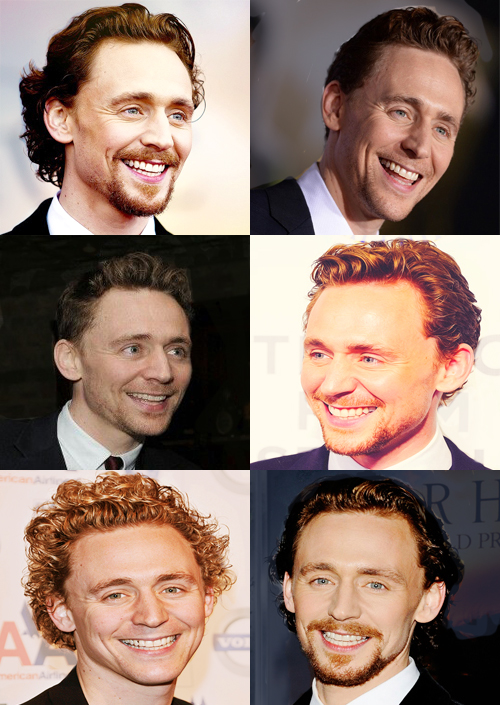 Tom Hiddleston Smiling