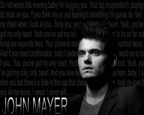 JOHN MAYER Wallpaper