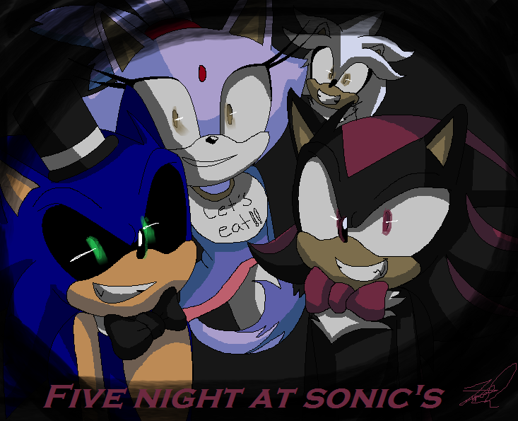 Five Night's At Sonic's Sexualized by [Vald ibee]