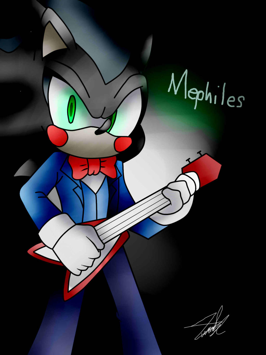 Mephiles the Dark (Toy Bonnie)