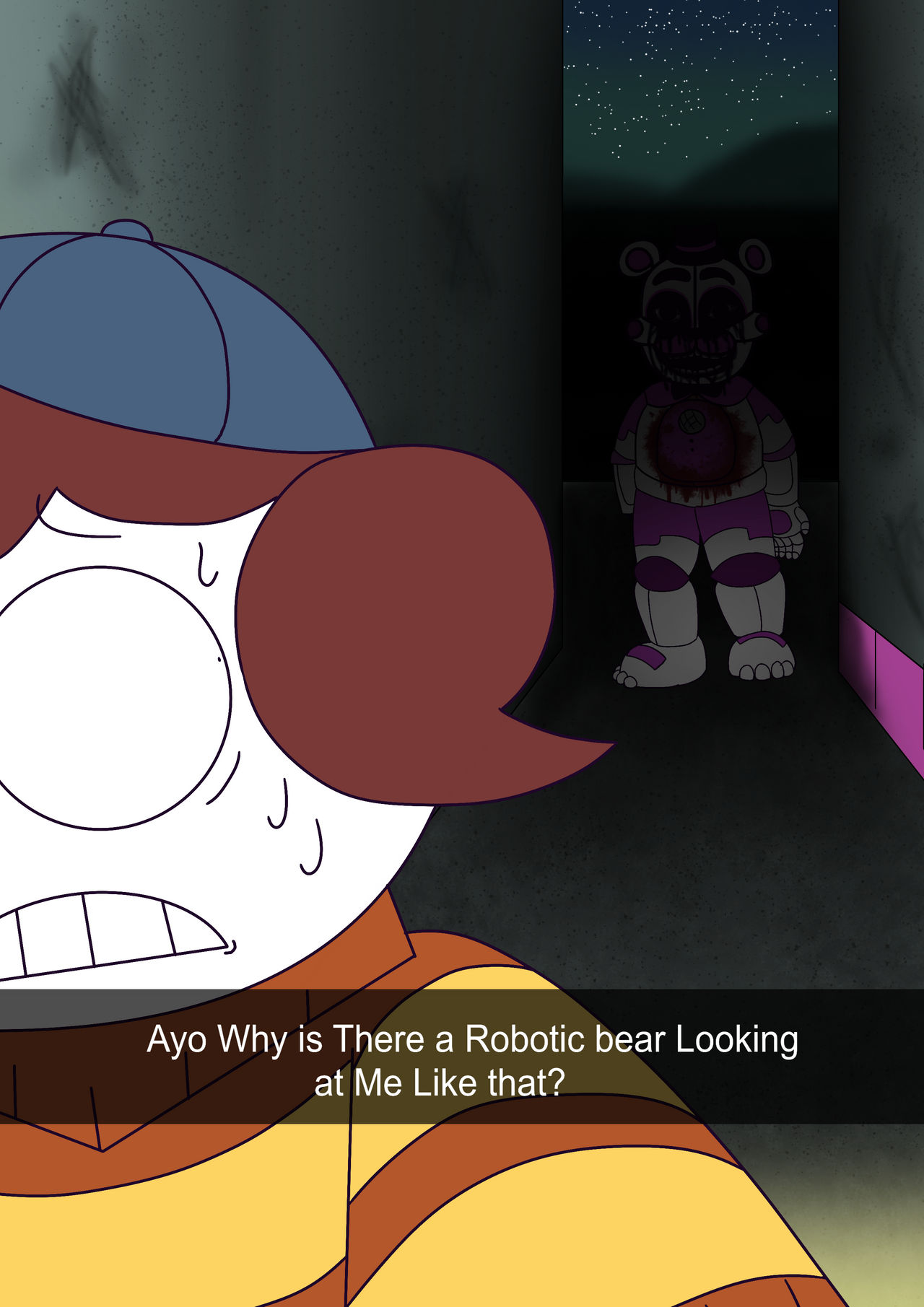 Fnaf 2 Hallway Ambience Sound Effect 81