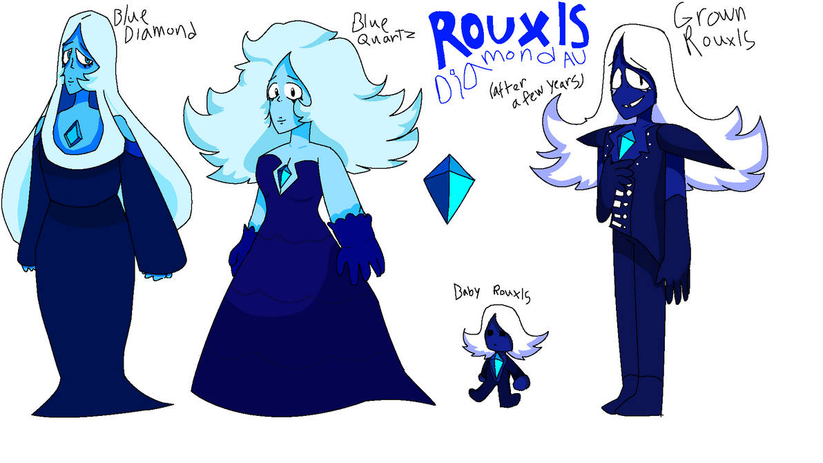 Rouxls Diamond AU by Alexaisbeautiful2021 on DeviantArt