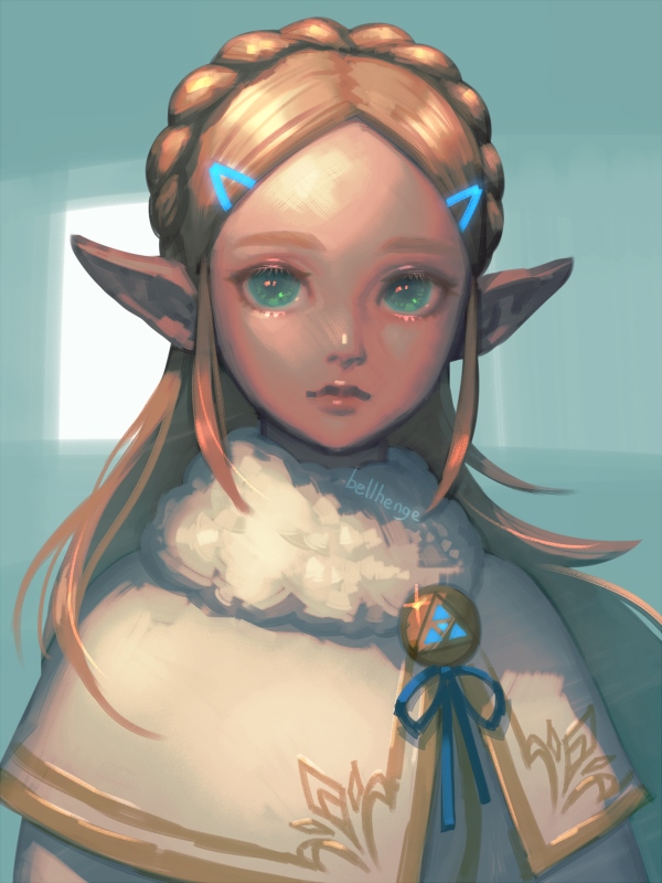 Winter Zelda by bellhenge