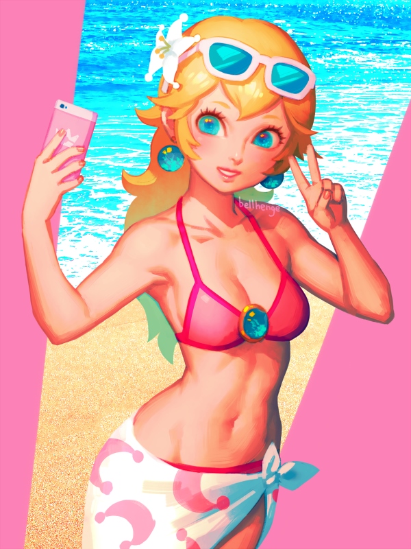 Bikini Peach by bellhenge
