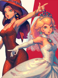 Pauline and Peach