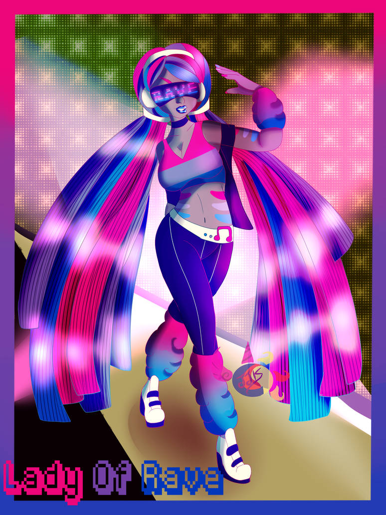 Lady of Rave by jjultimo15 on DeviantArt
