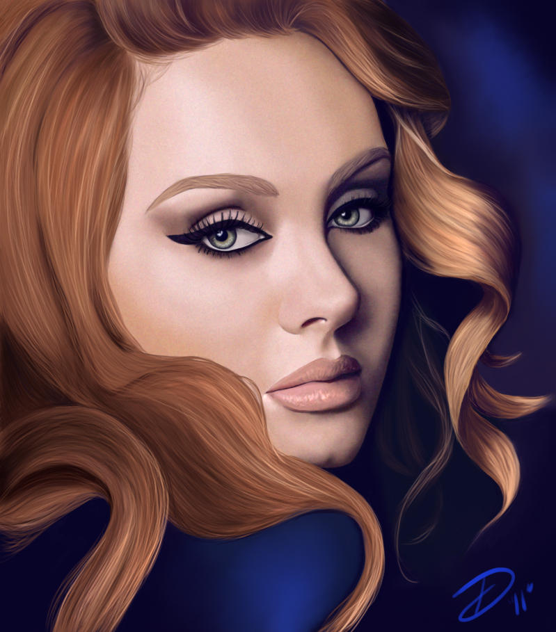 Adele by DiamonikaDunsonArt on DeviantArt