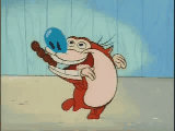 Stimpy's Dance Animooted Gif