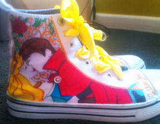 Custom Disney shoes! -right outside-