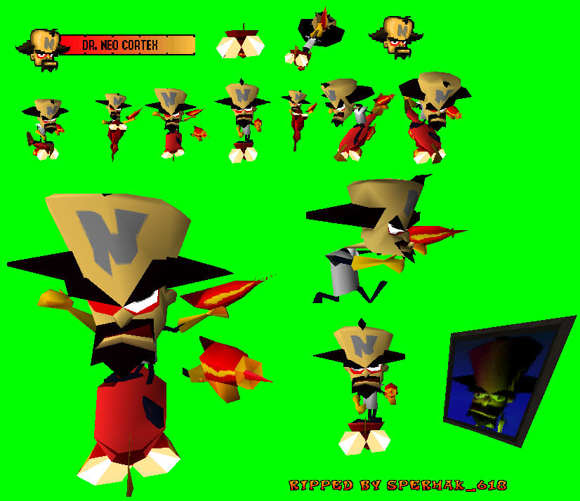 Neo Cortex Inventions Dr. Neo Cortex MODEL 1 by sperhak618 on DeviantArt