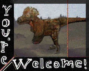 Youre Welcome Raptor