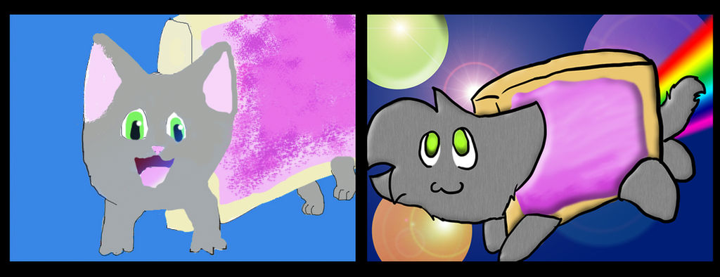 Nyan Cat 2012 to 2013 difference