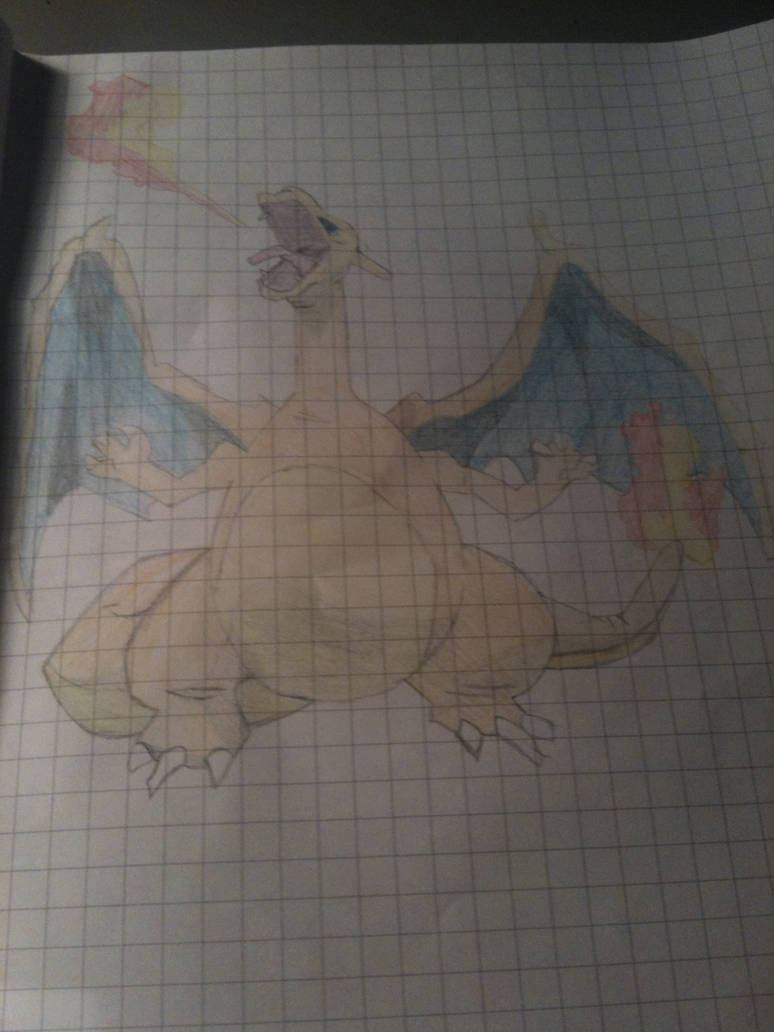 Charizard Writing Charizard 1 by MakeDreamsTrue on DeviantArt