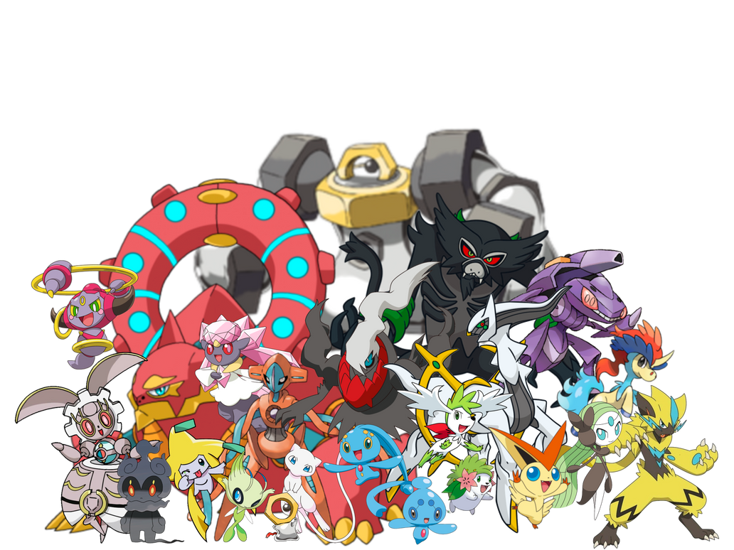 Mythical Pokemons by coolhwhip1999 on DeviantArt
