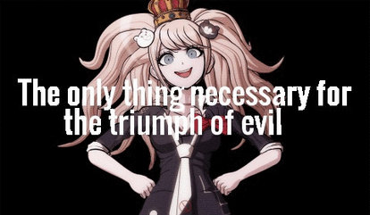 The Only Thing Necessary For Evil To Triumph...