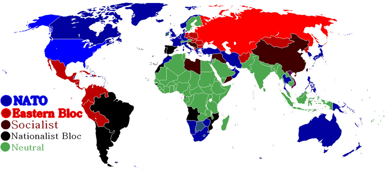Alternate Cold War Map by Turreto on DeviantArt