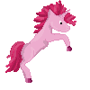 Pink Unicorn Icon