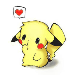 Pikachu is in love