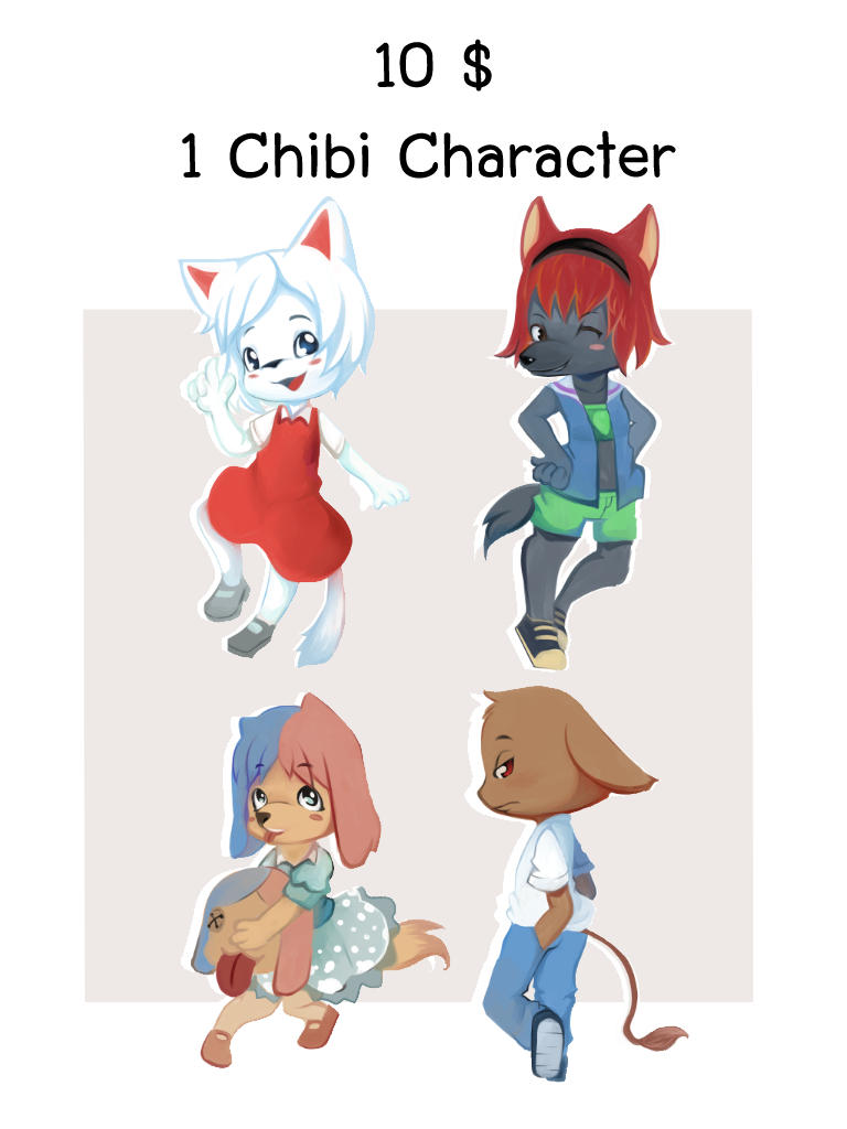 Chibi character commission by Oumseven on DeviantArt
