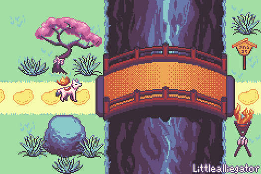 Okami Game Boy Advance Demake