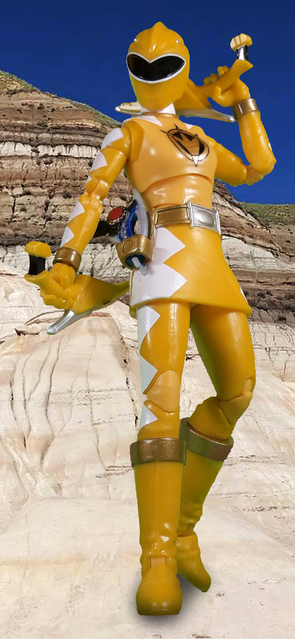 dino thunder yellow ranger 1 by ultron98 on DeviantArt