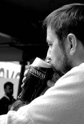 The Guinness drinker