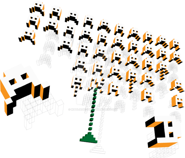 Invaders Vector (Made by tutorial Vectortuts+) by MatijaDesign on ...