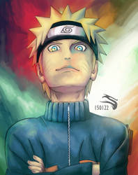 Color Pratice : Uzumaki Naruto