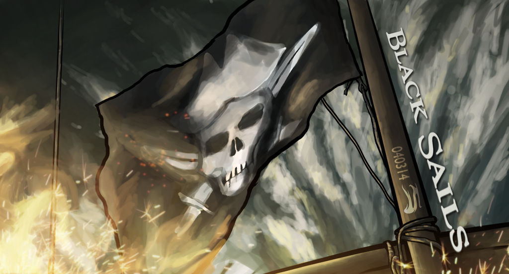 Captain Jack Rackham Flag (Black Sails) by Slaizen on DeviantArt