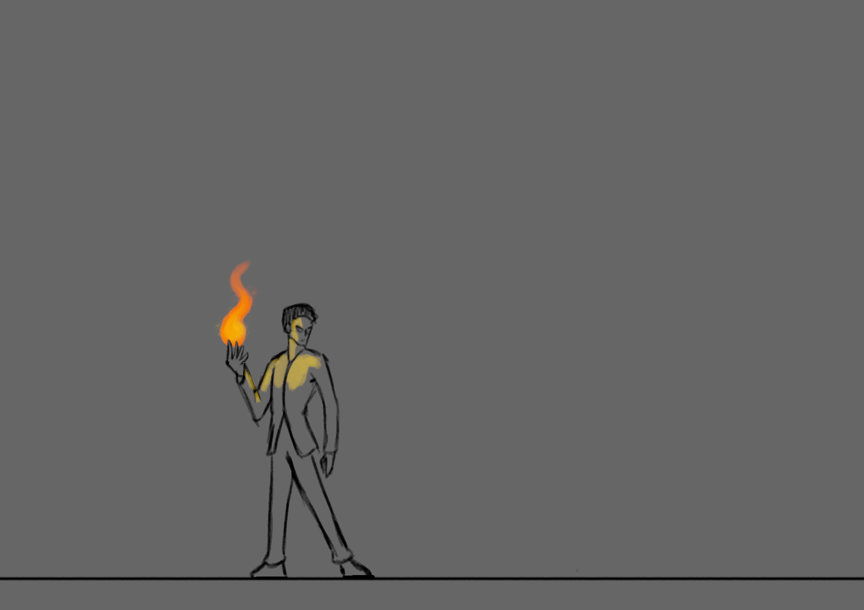 Fire ball throw animation. by Pandaminator on DeviantArt