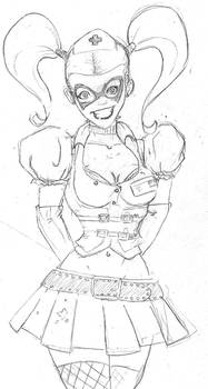 Harley Quinn-Arkham Asylum