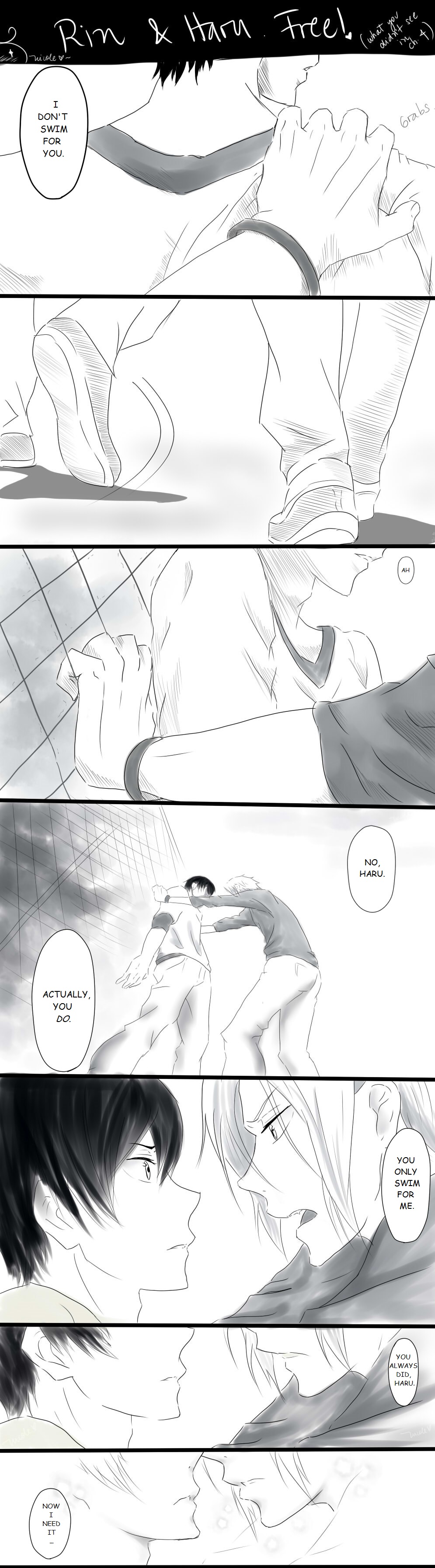 Free! Rin x Haruka. Only for me. [Ch.4] {1/3}