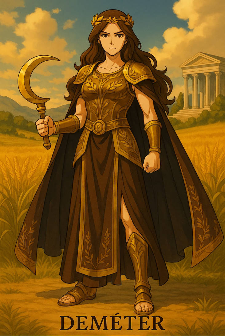 Demeter Fire Demeter by emmanuelmourao on DeviantArt