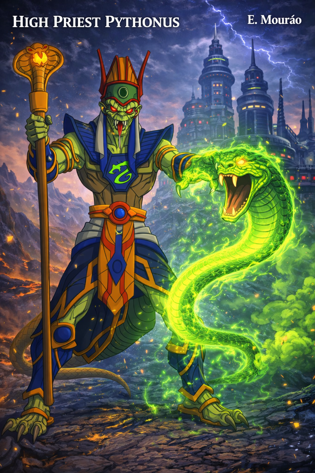 Priest Pythonus High Priest Pythonus by emmanuelmourao on DeviantArt