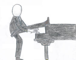 Slendy Playing Piano