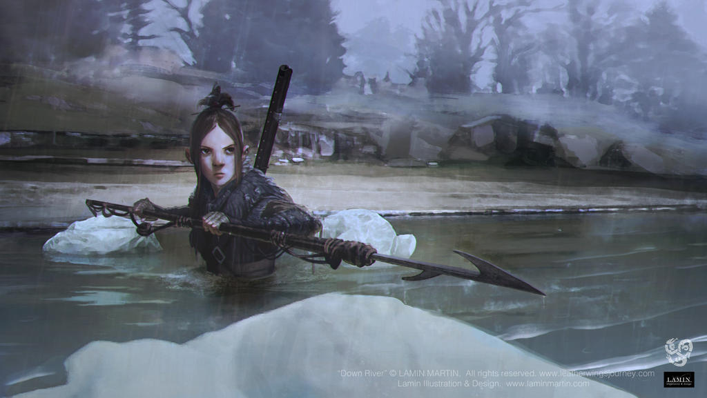 Down River by LaminIllustration