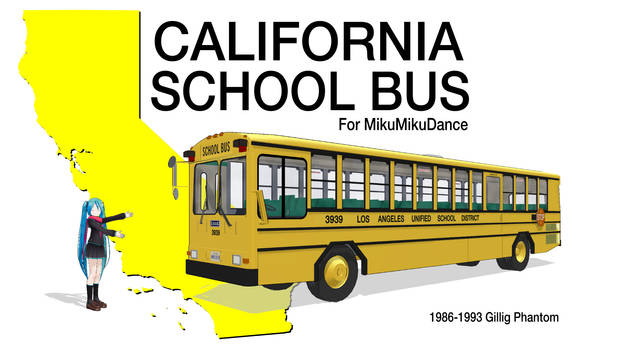 MMD - California School Bus DL
