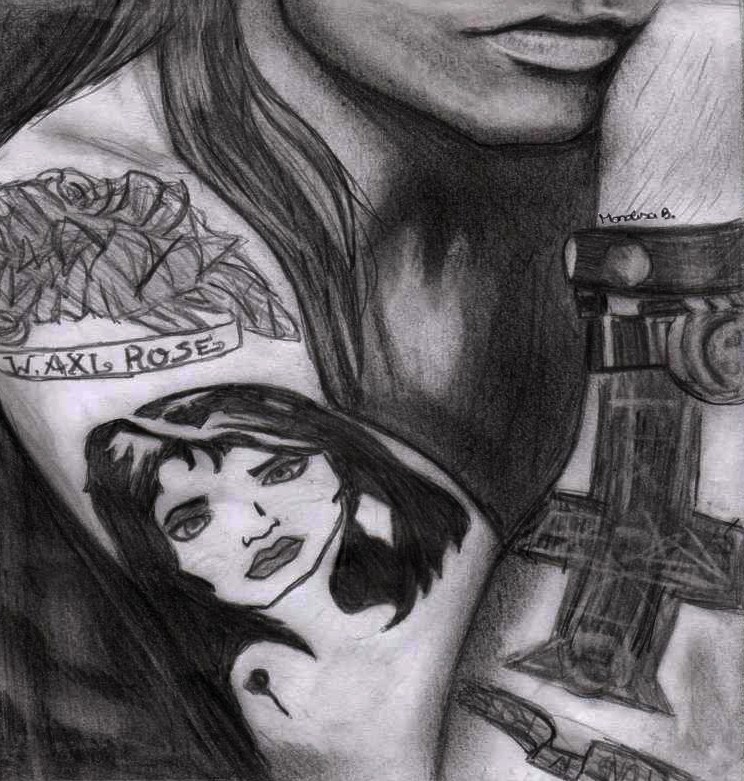 Tattoos of Axl Rose