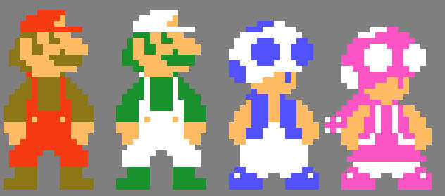 Toad Jr MARIO LUIGI TOAD AND TOADETTE SUPER MARIO MAKER 2 by PAULJUNIOR2009 on ...