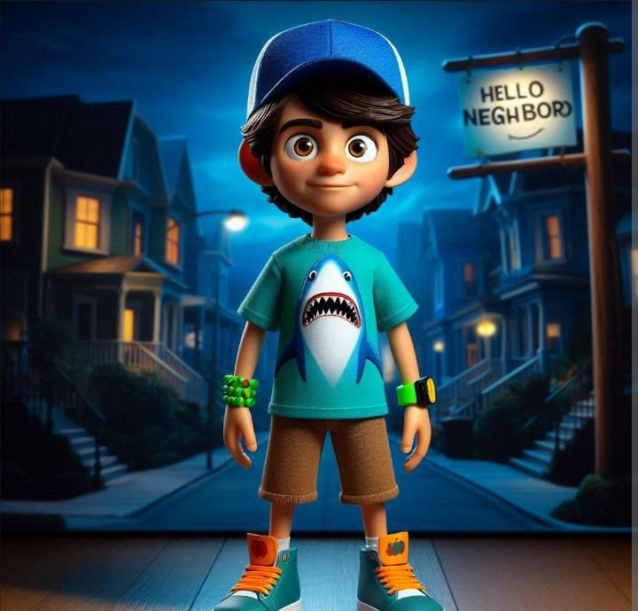 Hello neighbor Nicky roth ai art by: juandaneitor by Juandaneitor2006 ...