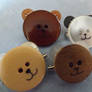 Button Bear Badges/Brooches!