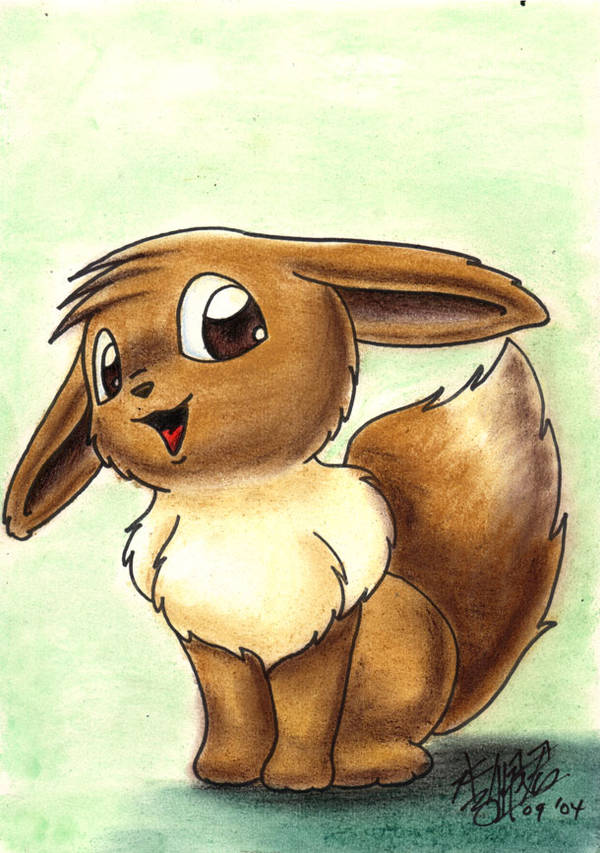 POKEMON - EEVEE by Exhaltorio
