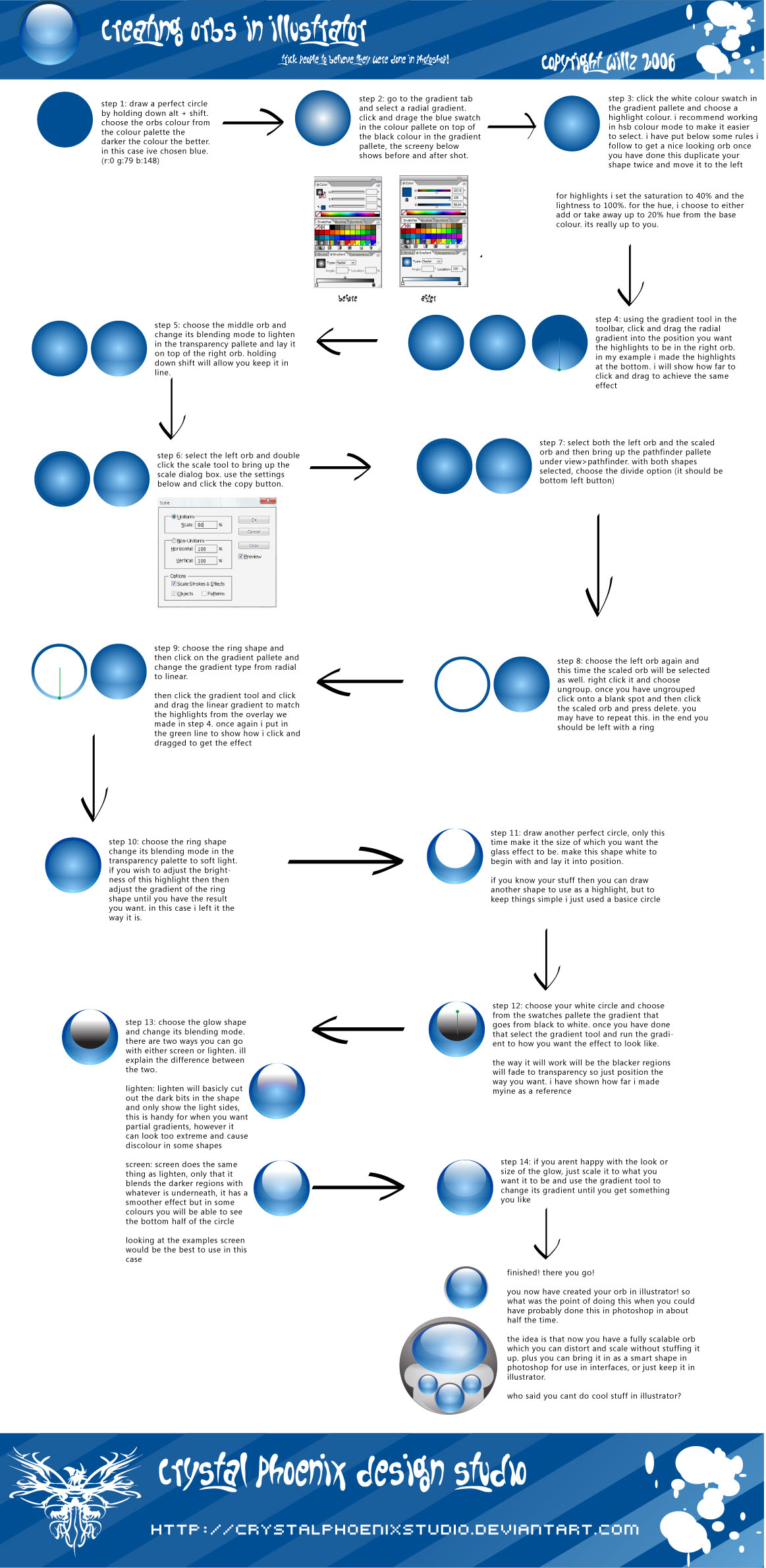 Making Orbs In Illustrator