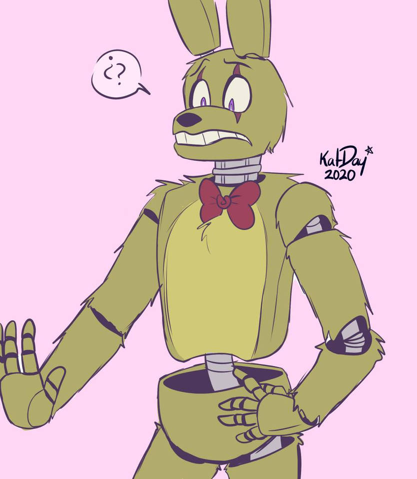 Springtrap Fanart by KatDayKatz on DeviantArt