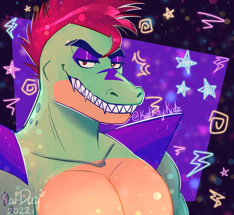 Montgomery Gator (Monty) Fanart FNAF by KatDayKatz on DeviantArt.